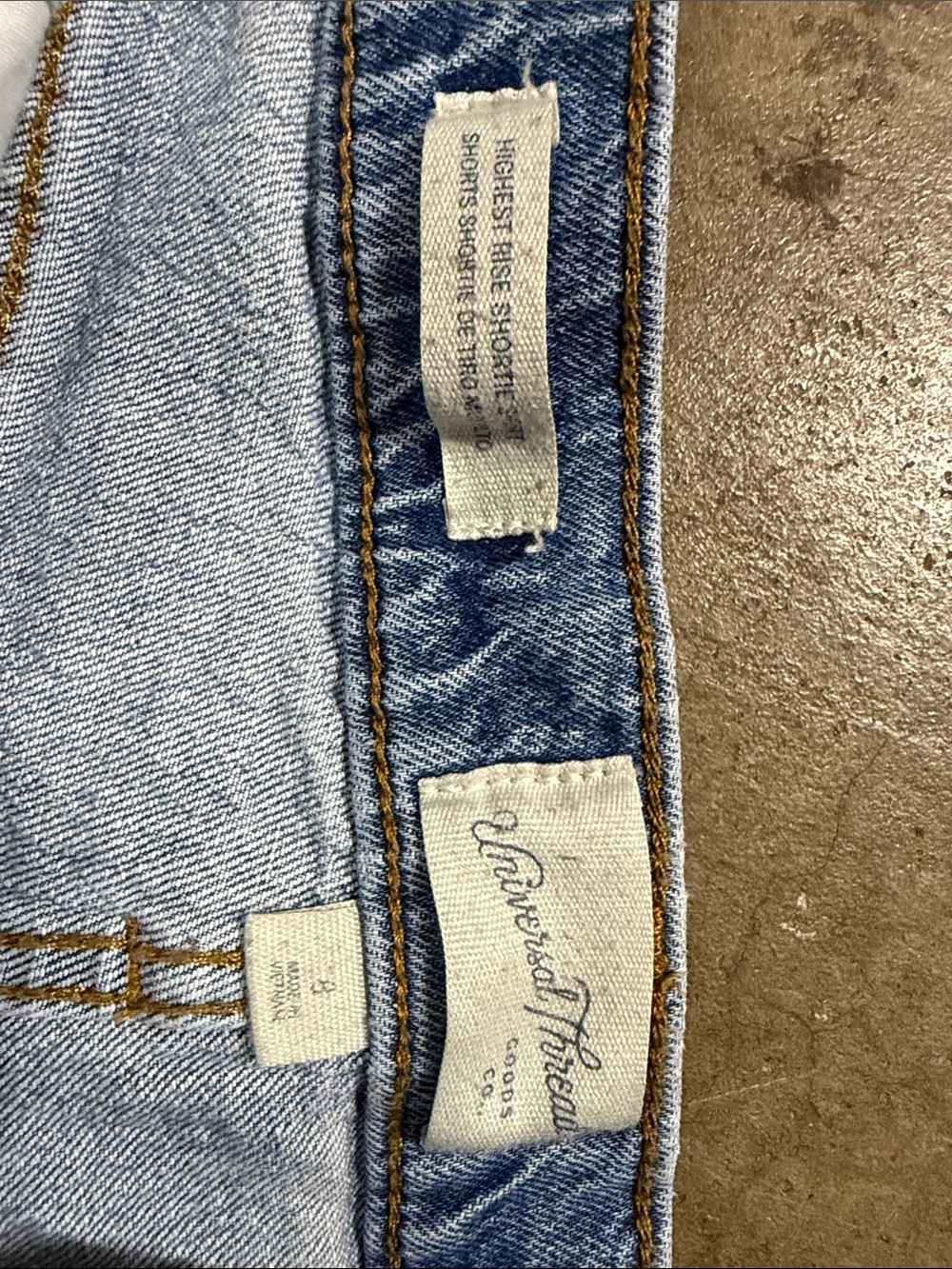 Universal Thread Highest Rise Shortie Shorts - Picture 2 of 3